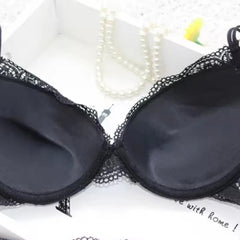 Women Sexy Lingerie Set Fashion Lace Lingerie Sets For Ladies Soild Color Bra Comfortable Intimates Underwear Suit Female