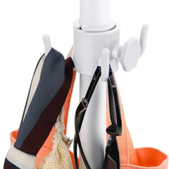 נייד חיצוני חוף ווים קולב רב תכליתי חוסך מקום ארבע פינות וו שימושי ללבוש עמיד אביזרי מטרייה