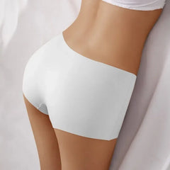 Women Underwear Cotton Panties Sexy Solid Lady Panties Comfortable Boxers Panties Breathable Shorts Intimates Mid Waist Briefs