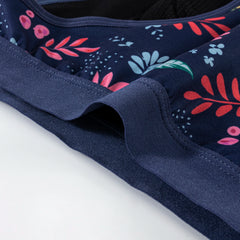 Vierlagige, atmungsaktive Periodenunterwäsche, auslaufsicher und tamponfrei.