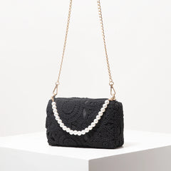 תיקי חוף בוהו לנשים, תיק פנינים, תיק נצרים, תיקי טוטה בסגנון יוקרתי לנשים, בגדי חופשה לנשים, פריטי חובה לטיולים