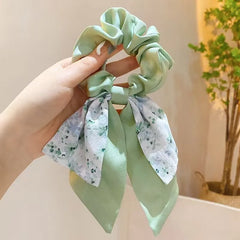 Haarschmuck für Feen, Haargummis, Schleifen, Haarbänder mit Blumenmuster, elastische Haarbänder, Haargummis, Haarspangen, Haarschmuck für Mädchen
