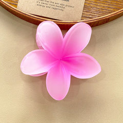 Beach Vacation Bohemia Style Fashion Egg Flower Hair Clips Flower Large Hair Claw Hairpin For Women Girls Accessories