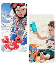 Strandspielzeug für Kinder von 3, 4 und 5 Jahren, Jungen, Sommer-Sandspielzeug, Wasserspiel, Strandspielzeug-Set für draußen,