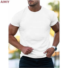 Man T Shirt Casual Oversized Sports Loose Plus Milano Print Clothing Comfortable Shopping Round Neck Short Sleeved T-Shirt Top