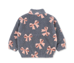 Kids 25 Autumn Winter New Children's Clothing Ks Kitten Bow Swan Beetle Lamb Fur Coat Kids Jackets for Girls