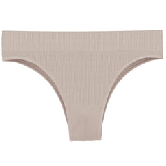 Brasilianische Damen-Slips aus Baumwolle, bequeme SL-Unterwäsche, Hüftslip mit T-Rücken, Damen-Dessous