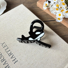 בוהמי אצטט אוקיינוס בעלי חיים שיער קליפים לנשים החלקה קיץ חוף שיער אביזרים מצוירים דג לוויתן מתנות חבילה מרובה