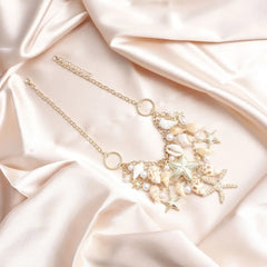 Fashion Bohemian Waist Chain Sea Star Starfish Shell Pendant Shell Waist Link Beach Bikini Alloy Jewelry Accessories for Women
