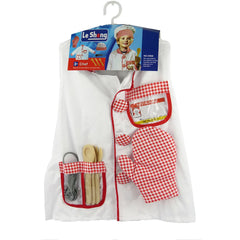 Kid Costume For Chef Uniform Jacket Children Cosplay Kitchen Restaurant Clothing Kindergarten Performance Boys Girls Clothes Set