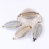 Fashion Accessories Banana Clips Women Rhinestone Barrettes Hair Claws Fish Clip Hair Clips Hairpins