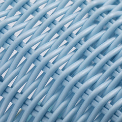 Fahrradkorb-Set für Kinder mit Klingel, Quaste und Aufklebern – Handgeflochtener Rattan-Fahrradkorb für den Lenker – Fahrradzubehör