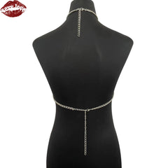 Sexy Love BDSM Europäische und amerikanische Sex-Accessoires für Frauen aus silberfarbenem Legierungsmaterial, verziert mit Strasssteinen.