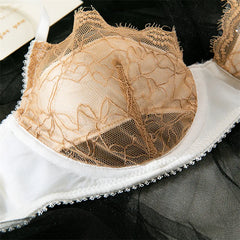 Fairy Thin Bra Sets 3-Point Sexy Lingerie Push Up Brassiere Transparent Lace Lingerie Women Fancy Underwear 18 Intimate Lingerie