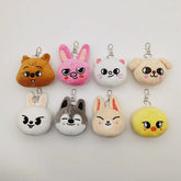 Kawaii 16cm Skzoo Plush Toys Keychain Accessories Pendant Stray Kids Skz&Stay Stuffed Dolls Cartoon Stuffed Animals Fans Gift