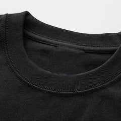 Klassisches Grafik-T-Shirt mit George Michael Gitarrenmuster, Rundhalsausschnitt, Baumwolle, Oversized-Schnitt, Sommer-Herrenbekleidung