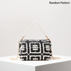 תיקי חוף בוהו לנשים, תיק פנינים, תיק נצרים, תיקי טוטה בסגנון יוקרתי לנשים, בגדי חופשה לנשים, פריטי חובה לטיולים