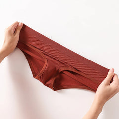 Damen-Slips mit niedrigem Bund, nahtlose Unterwäsche, sexy Damen-Dessous, ML Comfort Intimate