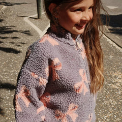 Kids 25 Autumn Winter New Children's Clothing Ks Kitten Bow Swan Beetle Lamb Fur Coat Kids Jackets for Girls