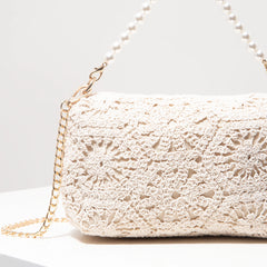 תיקי חוף בוהו לנשים, תיק פנינים, תיק נצרים, תיקי טוטה בסגנון יוקרתי לנשים, בגדי חופשה לנשים, פריטי חובה לטיולים