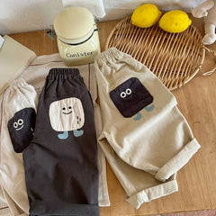 Korea Baby Boy Sweatpants Children Autumn Long Pants Kids Boys Sport Solid Color Trousers Infant Panties Toddler Spring Bottoms