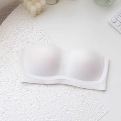 Underwear for Women with Small Bust: Padded, Thin, Strapless, Side-Supporting, Breathable Bandeau, Wrap-Style, Backless Bra