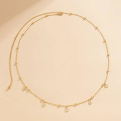 Schlichter Boho-Strand-Taillengürtel mit Strasssteinen, sexy Mode für Damen, Bauchnabelschmuck, Bikini-Sommer-Accessoires