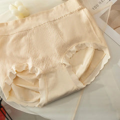 Women's Lingerie High Wait Underwear Lady Soft Briefs Panties Women Sexy Female Lingerie Panties Set Pack Triangular Underpants