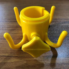 Beach Pool Outdoor Accessories - 4 - prongs Plastic Hanging Hook for Towel, Camera, Sunglasses, Bags