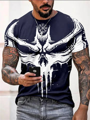 New Street T Shirt For Men Vintage Tshirt Casual Top Tee Retro Men's T-Shirt 3d Print Summer Short Sleeve Daily Men's Clothing
