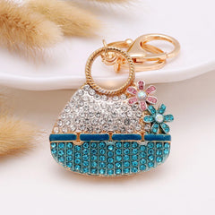 Fashionable Exquisite Bag Keychain Accessories Lady's Handbag Key Chain Pendant 43 Kinds of Style Women Gift Dropshipping