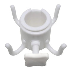 Beach Pool Outdoor Accessories - 4 - prongs Plastic Hanging Hook for Towel, Camera, Sunglasses, Bags
