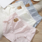 Nahtlose Damen-Sommerunterwäsche, ultradünne Slips aus Eisseide, Größe 7A, hochwertige, atmungsaktive Unterwäsche