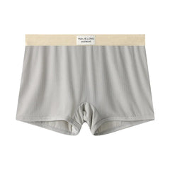 נשים תחתוני משי קרח לנשימה גבירותיי בטיחות קצר מכנסיים נשיים חלקים תחתונים מהירים יבשים Boyshorts נוחים בוקסר