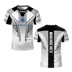 Wettkampf-T-Shirts für Männer und Frauen im Ringen, Sportbekleidung mit Kragen, kurzärmelige Outdoor-Oberteile