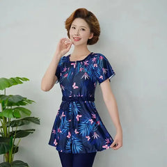 בגד ים לאמא שמרני במבצע חם של העונה חדש מידות גדולות להרזיה ספורט נפרד לנשים בגיל העמידה וקשישים מעיינות חמים