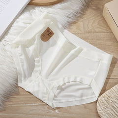 Nahtlose Damen-Sommerunterwäsche, ultradünne Slips aus Eisseide, Größe 7A, hochwertige, atmungsaktive Unterwäsche