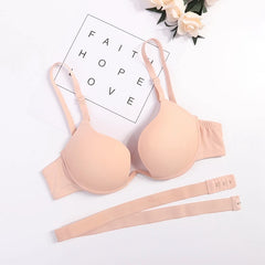 Sexy Womens lingerie with a deep u-neck ecmln push-up, u-shaped bra, sexy bras,underwear with a cut on the back, underwear