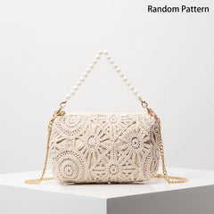 תיקי חוף בוהו לנשים, תיק פנינים, תיק נצרים, תיקי טוטה בסגנון יוקרתי לנשים, בגדי חופשה לנשים, פריטי חובה לטיולים