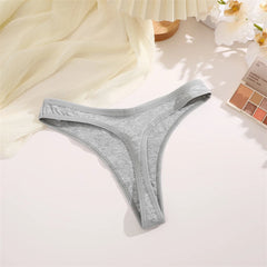Seamless Cotton Panties Women's Sexy Thong G Breathable Lingerie Lingerie