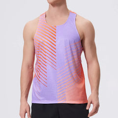 Modische, schlichte Herren-Tanktops – Outdoor-Sportwesten mit Rundhalsausschnitt, ärmellos, atmungsaktiv, ideal für Fitnessstudio und Freizeit.