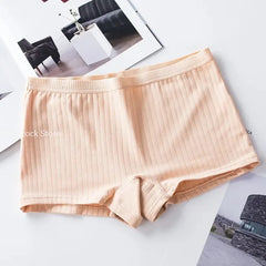 Damen-Boxershorts aus Baumwolle, nahtlose Damen-Unterwäsche, bequeme Boyshorts, sexy Dessous