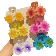 6-teiliges Damen-Haaraccessoires-Set im Hawaii-Stil, blumenförmig, ideal für Strand und Meer, Geschenkidee