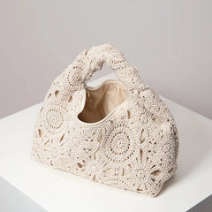 תיקי חוף בוהו לנשים תיק נצרים תיקי טוטה בסגנון פרימיום לנשים בגדי חופשה תיקי חוף ארוגים בעבודת יד לנשים