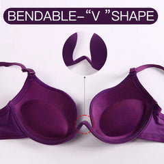 Sexy Womens lingerie with a deep u-neck ecmln push-up, u-shaped bra, sexy bras,underwear with a cut on the back, underwear