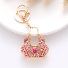Fashionable Exquisite Bag Keychain Accessories Lady's Handbag Key Chain Pendant 43 Kinds of Style Women Gift Dropshipping
