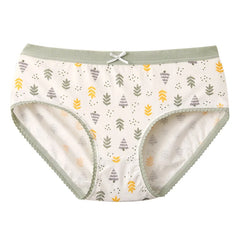 נשים כותנה תחתונים פסטורליים יפני סטודנטיות תחתונים סקסי חמוד בנות הלבשה תחתונה מודפס תחרה Femme נשי תחתונים