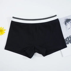 Damen-Boxershorts aus Baumwolle, nahtlose, bequeme und atmungsaktive Damen-Shorts, sexy Höschen