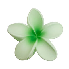 Modische Haarspange mit mattiertem Ei-Blumen-Design, Haifisch-Haarnadel, Haargummi, sommerlicher Strand-Haarschmuck für Damen