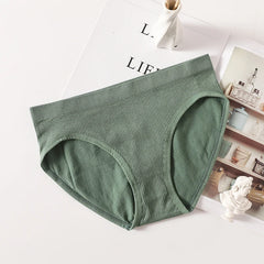 Damen-Slips mit niedrigem Bund, nahtlose Unterwäsche, sexy Damen-Dessous, ML Comfort Intimate